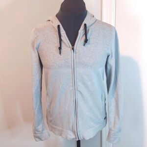 MPG Full Zip Hoodie Gray Size Small